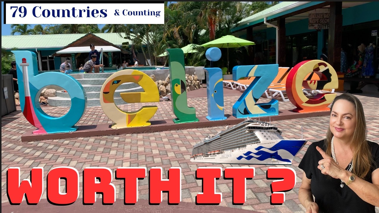 Belize Cruise port vs. Excursion.  Detailed look to help you decide your best options. Port-Ship-Fun