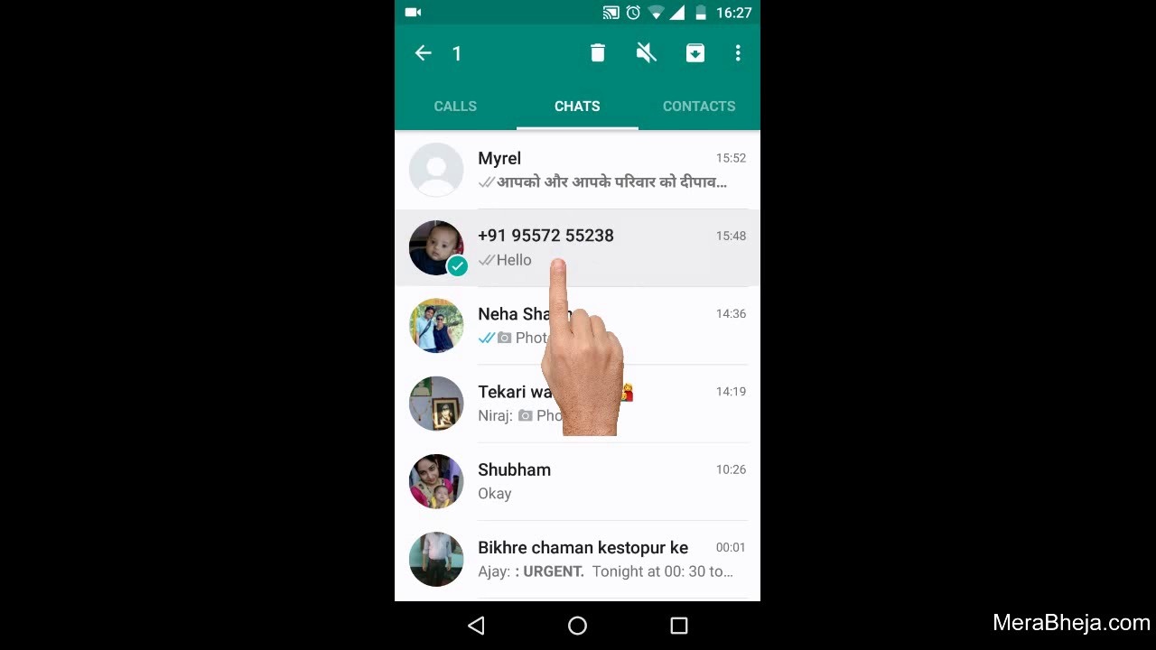How To Add Chat Conatct Shortcut Of Whatsapp On Android Home Screen Youtube