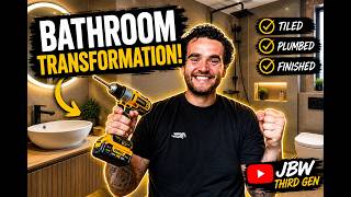 BEAUTIFUL BATHROOM is complete & MANY jobs ticked off the list!