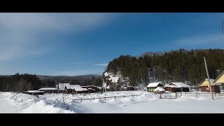 К  деревне  Шушпа, по реке Белой. Башкортостан. Южный Урал.