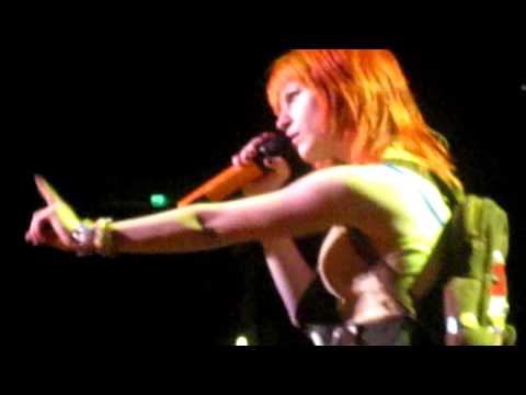 You Aint Woman Enough-Paramore 9/19/10