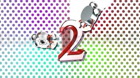 Stock Footage : countdown alarm clock Top10 number counter 10E2