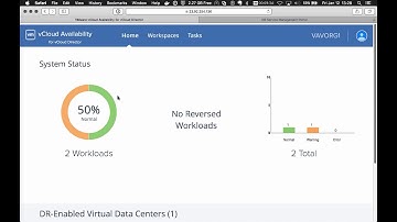 VMware vCloud Availability 2.0 Quick Overview Demo