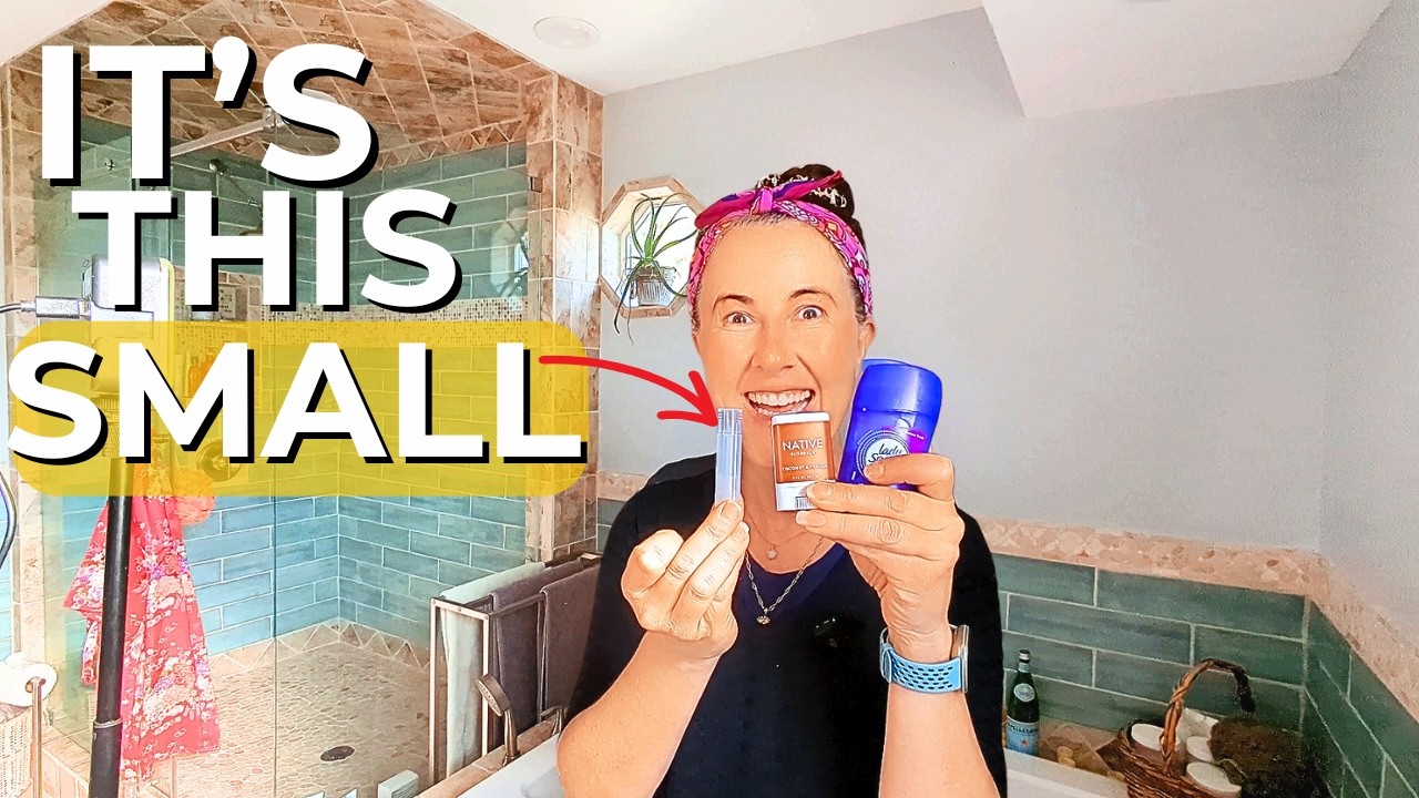 Самый крошечный дезодорант на свете... Вы не поверите этому трюку!