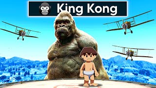 Adopted By KING KONG In GTA 5!