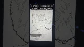 a sneak peak at pages in my Hunger Games colouring book