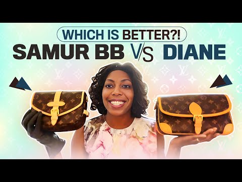 Comparing Louis Vuitton Diane vs New Release Samur BB! Lots To