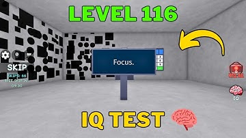 How To Solve Roblox IQ Test Level 116 | IQ Test 🧠 Guide