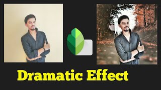 Snapseed | Dramatic Photo Editing 2020 | Drama Effect | Background Change Trick | Abck TheOne screenshot 2