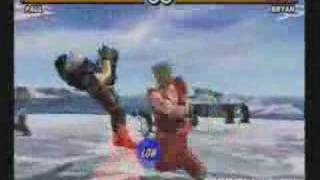 Tekken 5 Paul Phoenix combo 1