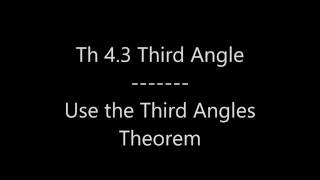 Geo 4 3 Congruent Triangles