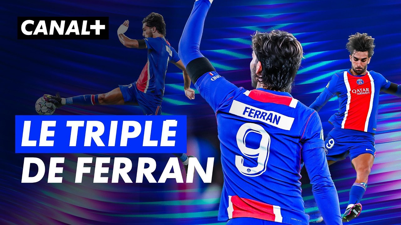Le TRIPLÉ de Ferran Torres avec le PSG - Ligue des champions 2026/27