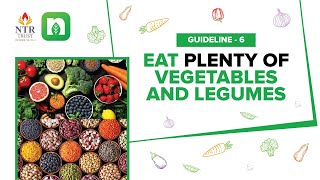 ICMR-NIN Dietary Guidelines 6: Eat Plenty Of Vegetables and Legumes