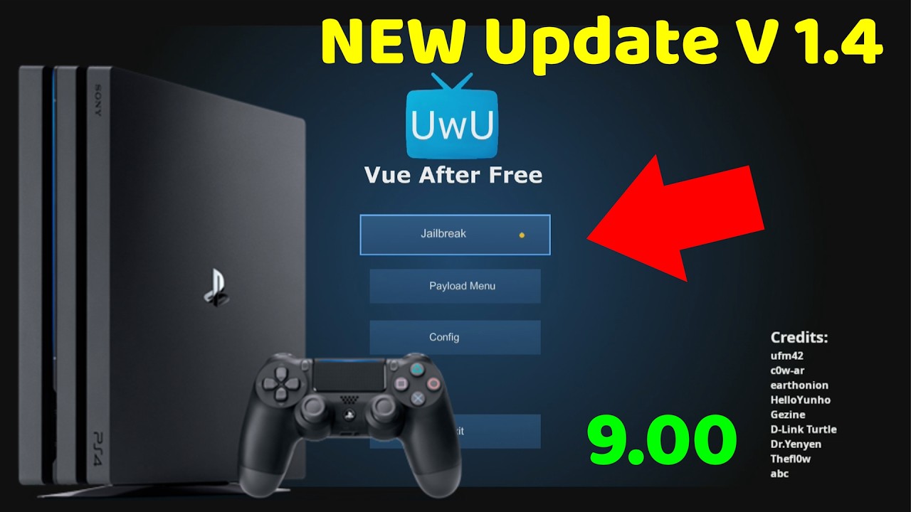 PS4 Firmware 9.00 Playstation VUE Update V1.4