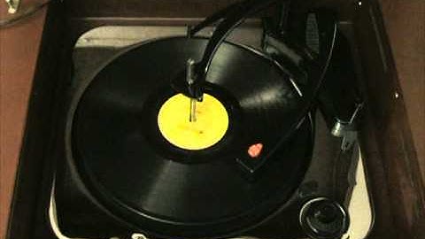 WEBCOR PORTABLE HI-FI (W CHROME TURNTABLE) .. CERTAINLY BABY .. CHARLIE & RAY