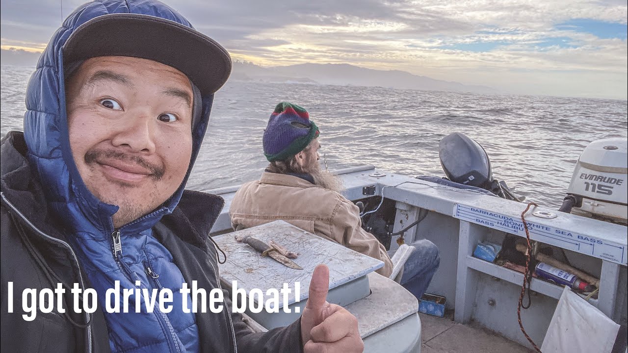 First time rockfish fishing on a boat, twisted stomach. YouTube