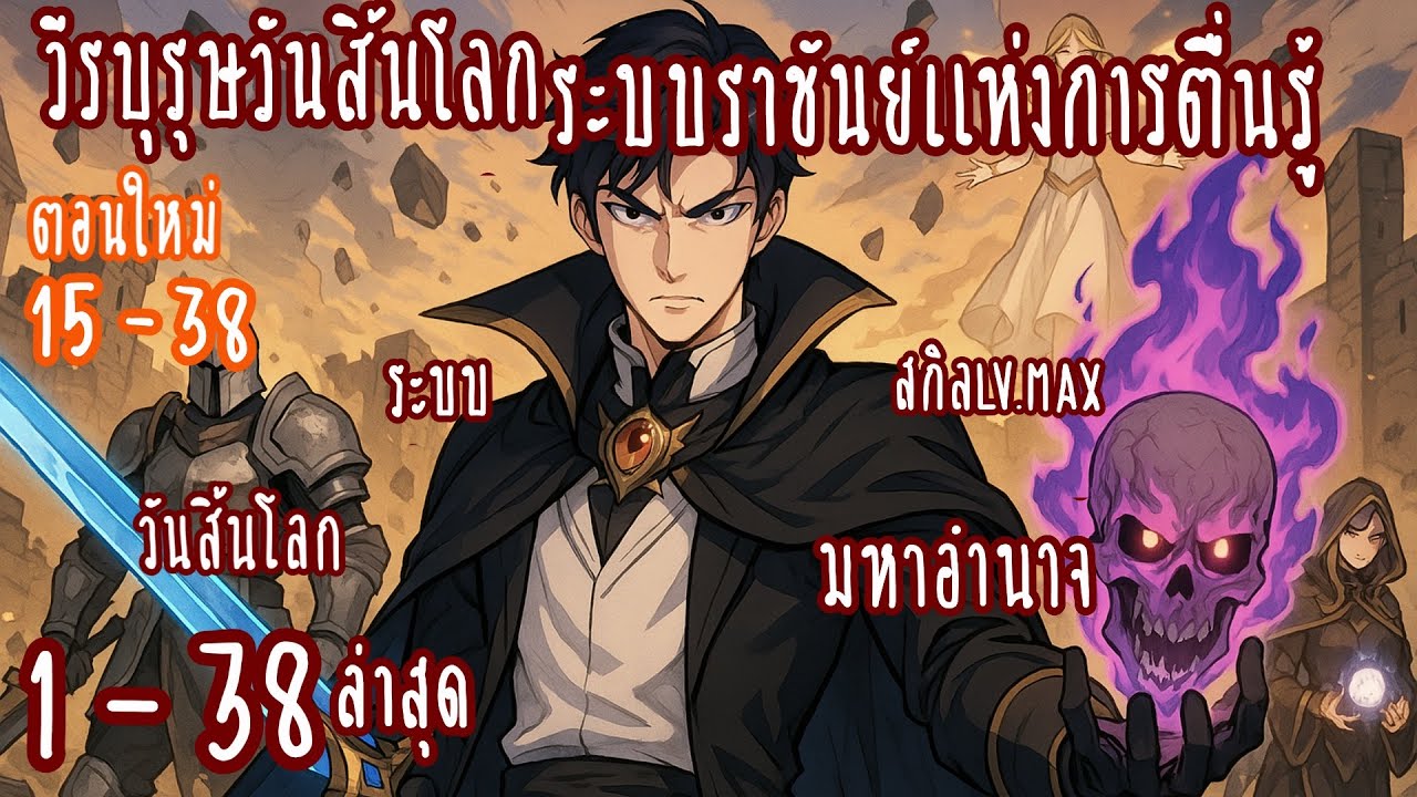 (รวมตอน)วีรบุรุษวันสิ้นโลก ระบบราชันแห่งการตื่นรู้ ตอนที่ 1-38 ล่าสุด (วันสิ้นโลก-มหาอำนาจ- ระบบ)