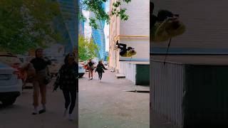 Parkour Champion Pretended to Be a Blind Man😂🫣#kiryakolesnikov #prank #funny #comedy #tiktok #flip