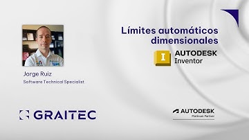 Límites automáticos dimensionales en Autodesk Inventor 2024