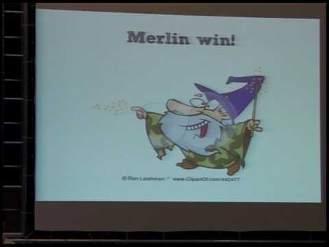 Image from Palestra Relâmpago: Arthur Merlin Games