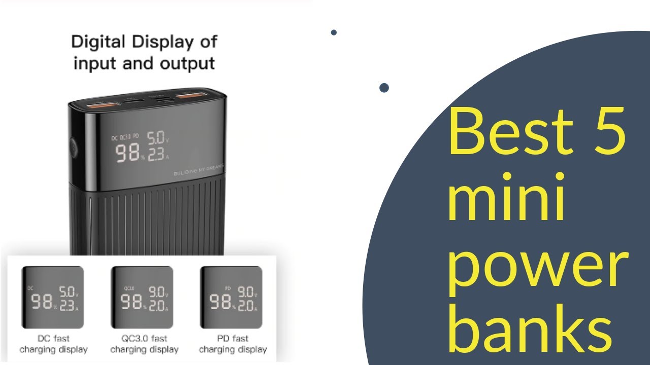best 5 mini power banks | Best online deals your world