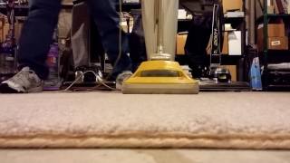 Hoover Convertible U4007 Flour Under the Carpet Test