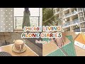 Micro Living Alone Diaries 🐣 Prologue 1 • checking out my tiny apartment, installing vinyl flooring