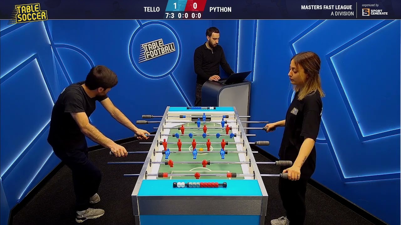 Table Football | G.Aleksanyan(TELLO) - M.Sahakyan(PYTHON) | 23.04.2022 