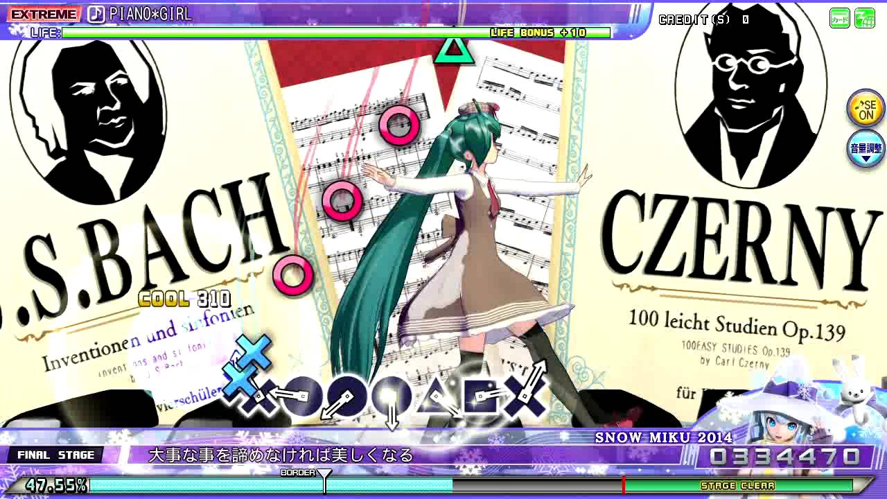 Project DIVA AC FT - PIANO*GIRL EXTREME Perfect