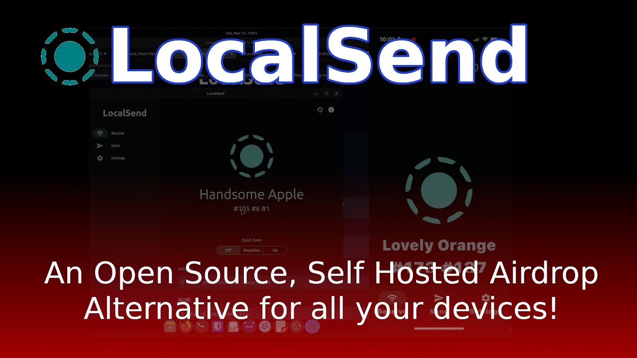 LocalSend - Airdrop for us All! - YouTube