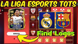 HOW TO GET LA LIGA SPORTS TEAM OF THE SEASON TOTS BINGO REWARDS LOGO VINICUS IN EA FC FIFA MOBILE 24