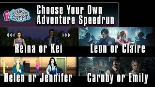 Choose Your Own Adventure Speedruns - Speedruns From the Crypt - GDQ Hotfix Speedruns