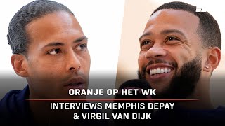 Memphis wil STARTEN en Van Dijk BAALT van tegengoal 😤 | Interviews Memphis Depay en Virgil van Dijk