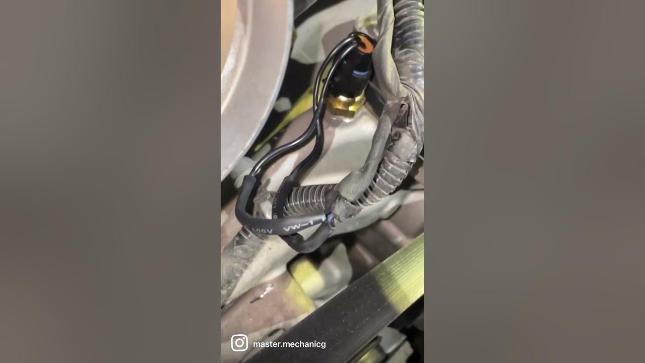 Cadillac Escalade Temp Sensor Replacement mastermechanicg YouTube