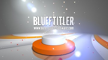 Blufftitler + Templates +Particle Dissolve