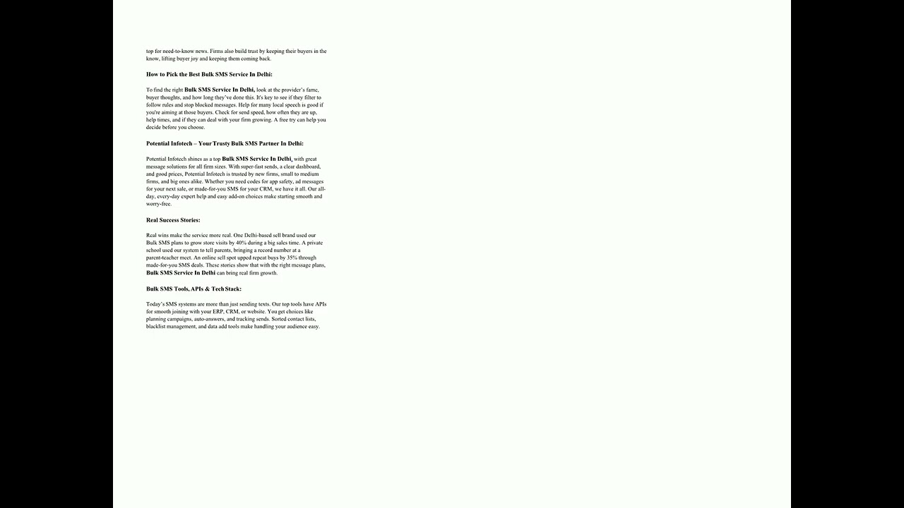 Bulk SMS Service In Delhi – The Top Way to Reach, Grow, and Connect in 2025