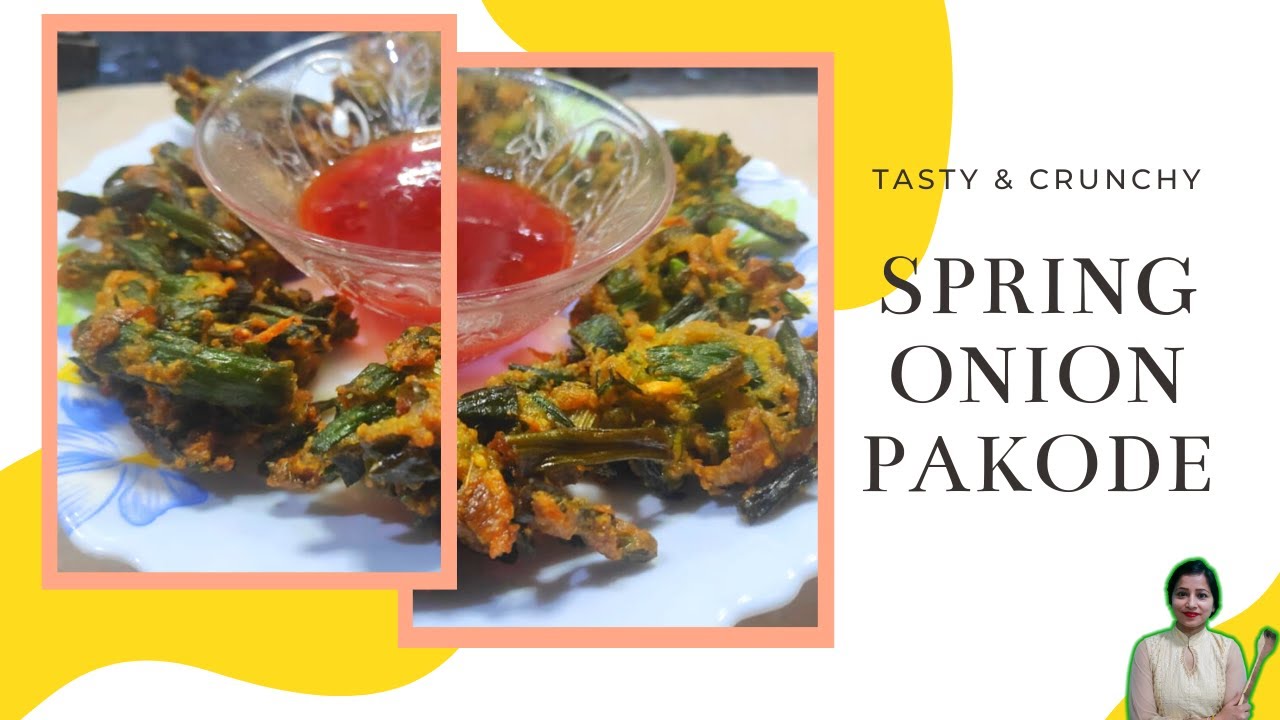 Spring Onion Pakode | Tasty & Crunchy | Quick Recipe | Cookinator