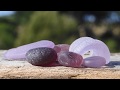 Beachcombing Magazine Purple and Lavender Sea Glass