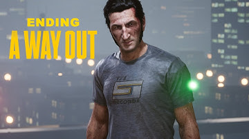 A WAY OUT Walkthrough Gameplay Part 11 - LEO ENDING (PC GAME) #awayout #awayoutgame #awayoutgameplay