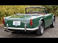 1966 Triumph TR4A - COLD start and test drive