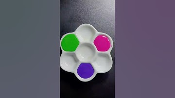 Let’s make new colors Mix colors and make new colors #colormixingmagic #satisfying #relaxing