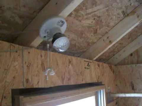 solar powered chick   en coop - YouTube