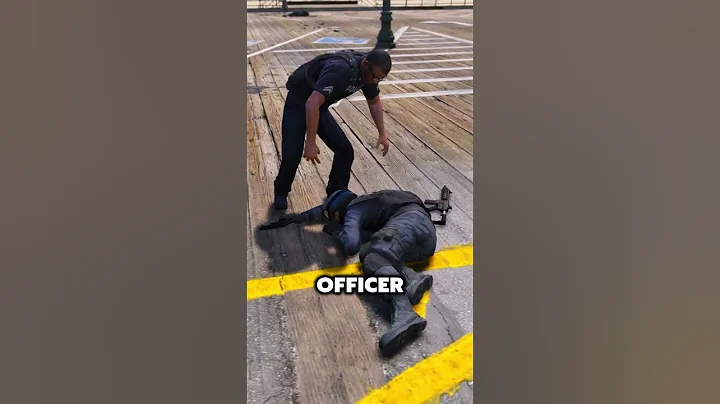 GTA 5 Cops Actually SAVE Each Other!