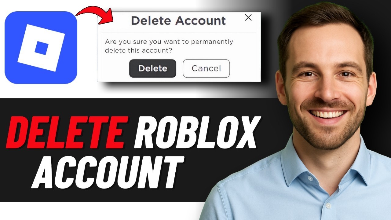 How To Permanently Delete Your Roblox Account 2026 FULL GUIDE YouTube 