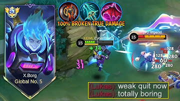 X.BORG VERBETERT ECHTE SCHADE-BULD OM META LUKAS IN DE EXP LANE GEMAKKELIJK TEGEN TE GAAN!! | X.B...