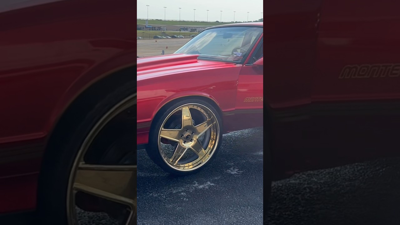 Kandy Red Monte Carlo SS on 24” Gold Forgiatos