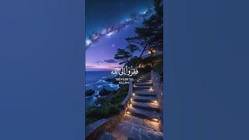 ففروا إلى الله إني لكم منه نذير مبين(تلاوة من سورة الذاريات)🤲قرآن كريم 🤲القارئ أحمد النفيس