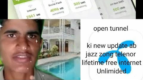 how to make open tunnel files| zong jazz and telenor free internet open tunnel files create