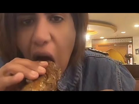 بث ريم البلوشي تاكل حمام و ممبار مصري