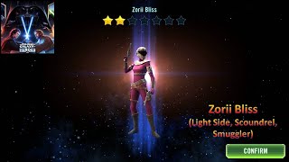 [*/\*] Star Wars: Galaxy of Heroes - Unlock Zorii Bliss (Light Side, Smuggler) screenshot 2